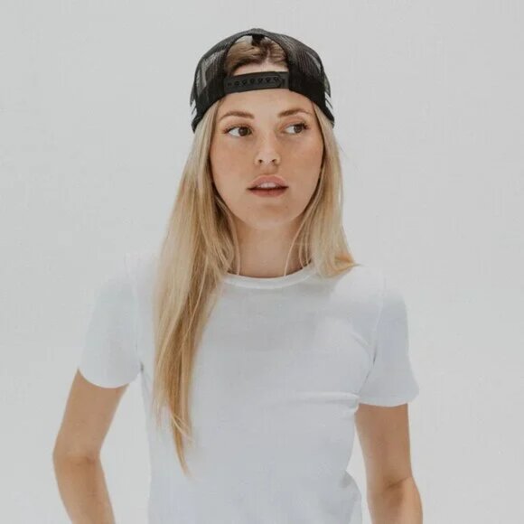 Understated Leather Country Cool Trucker Hat In Black - Picture 3 of 7